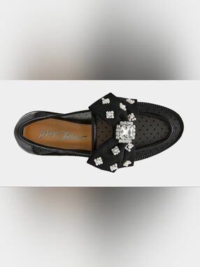 Betsey Johnson Seth Loafer in black size 8 New